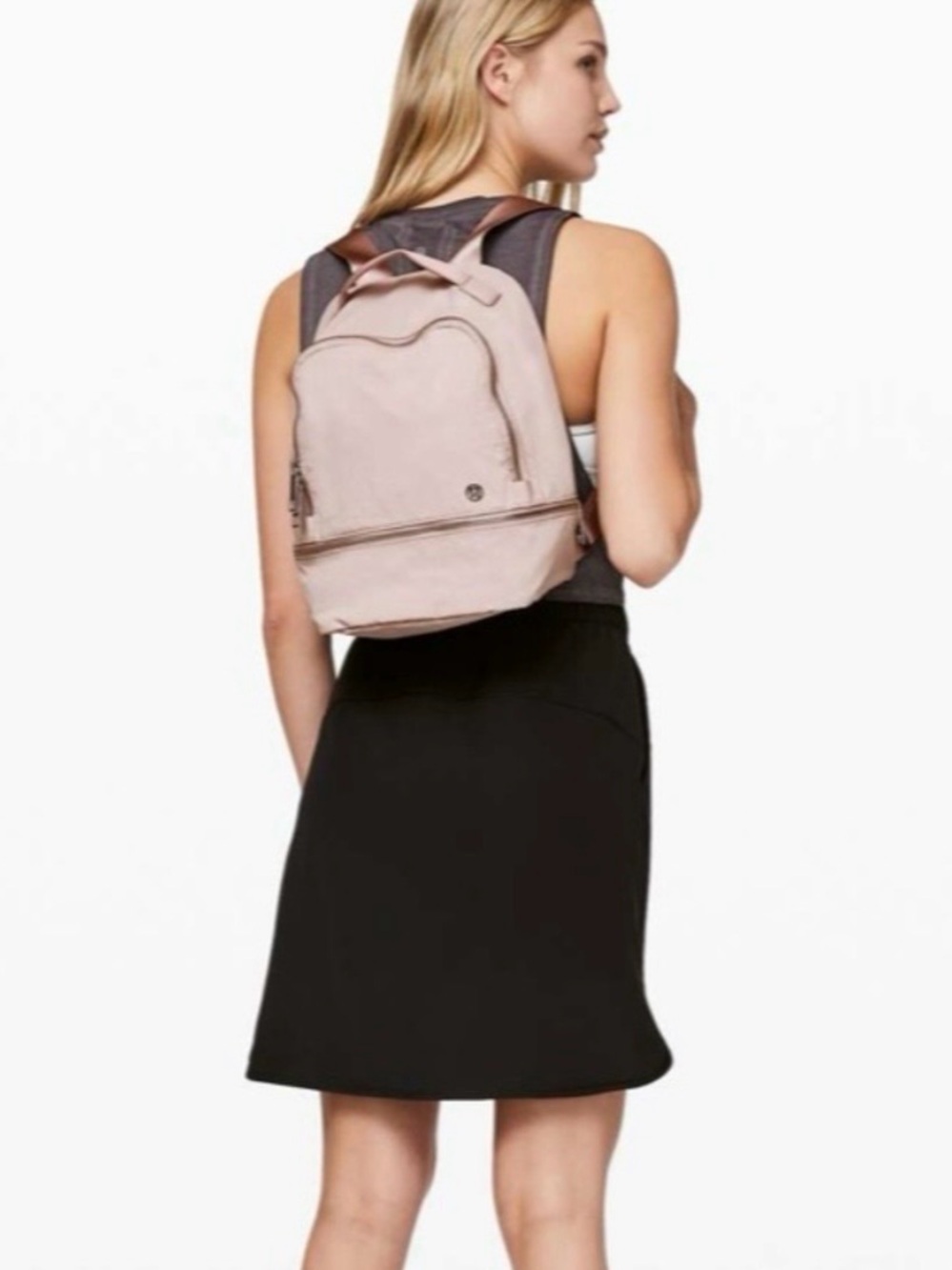 Lululemon small City Adventure Backpack Pale Pink 12L - Picture 2 of 12